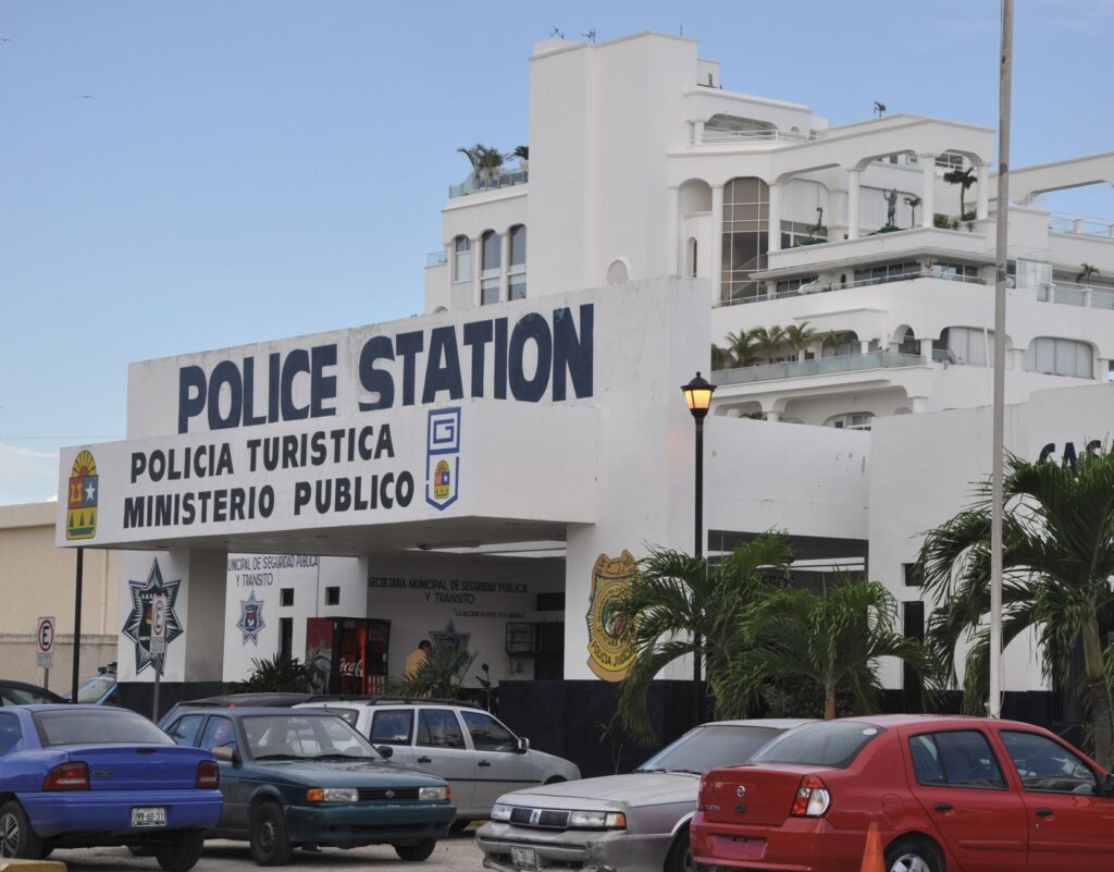 Estación de policía de Cancún