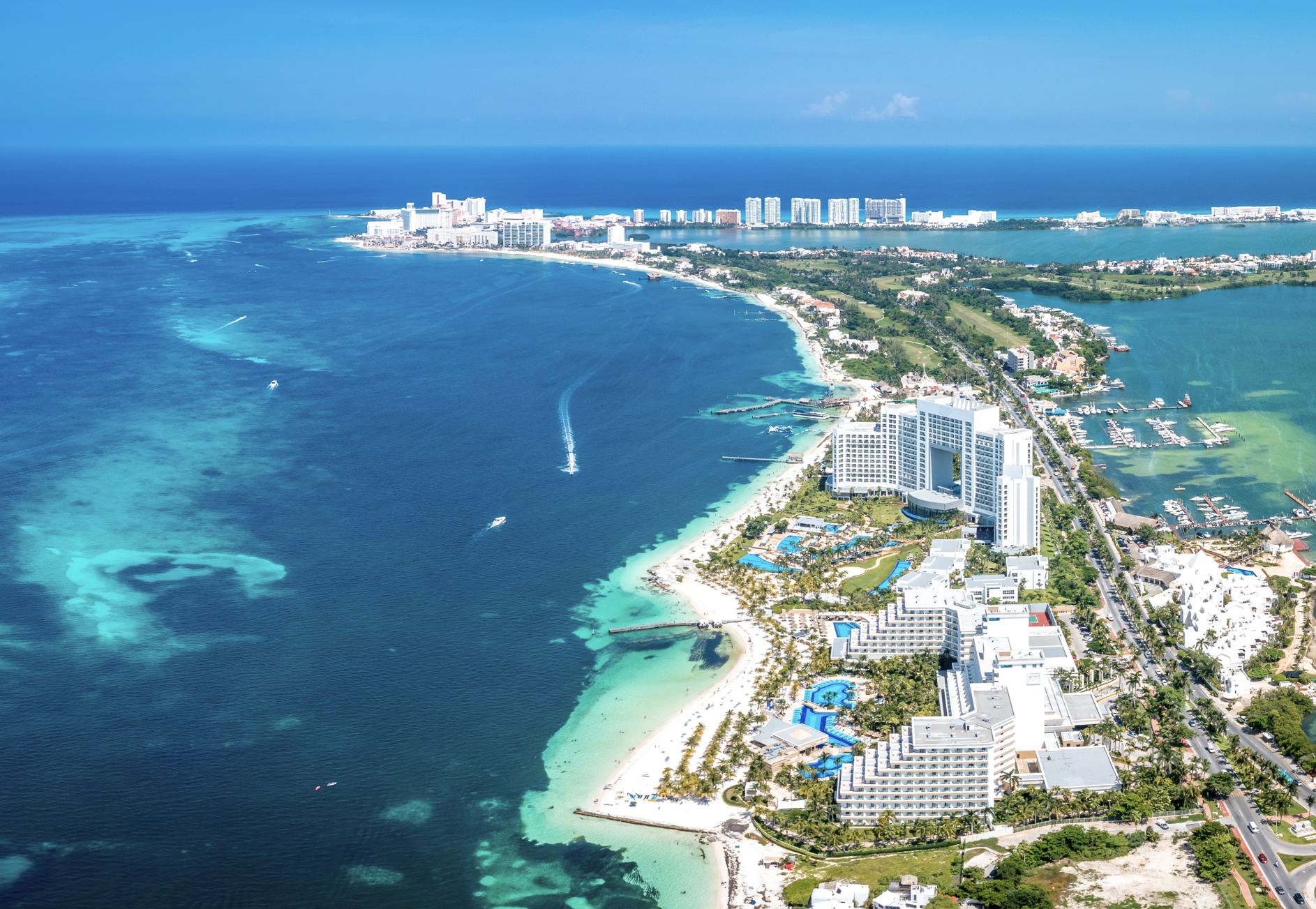 Zona de hotel de Cancún