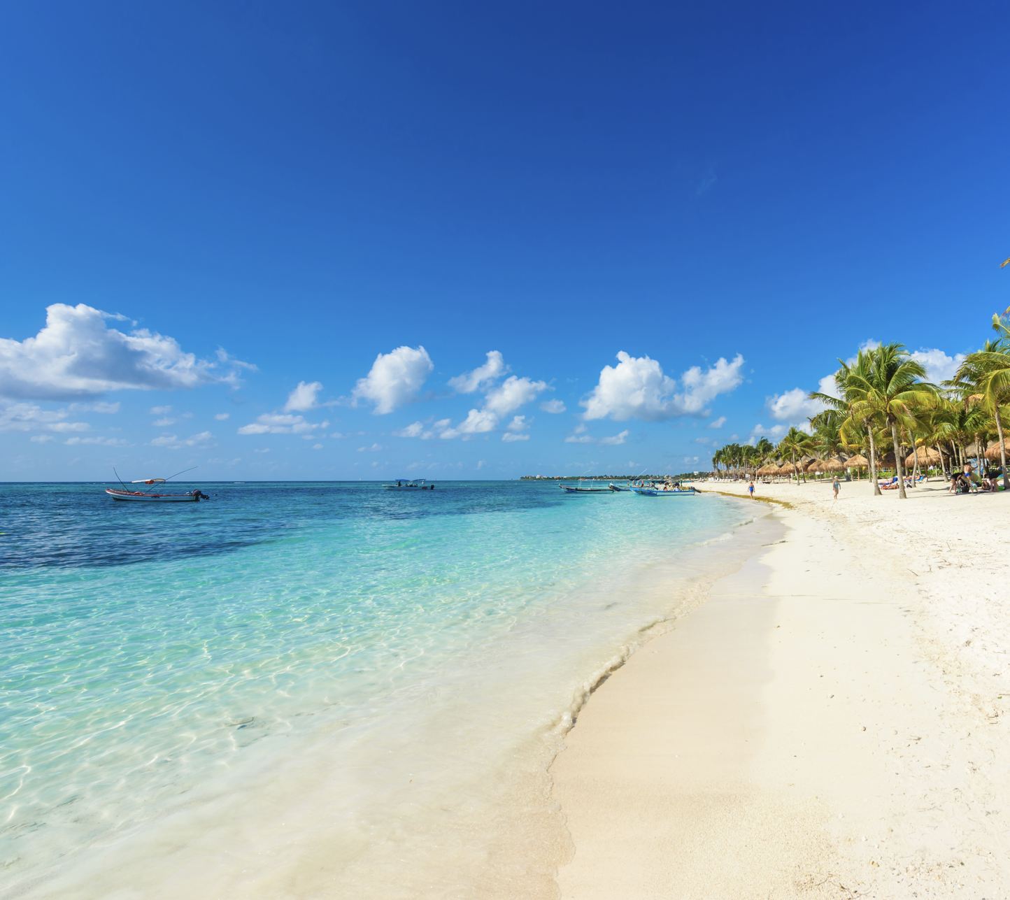 Playa de arena blanca