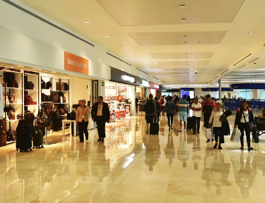 Terminal del aeropuerto de Cancún