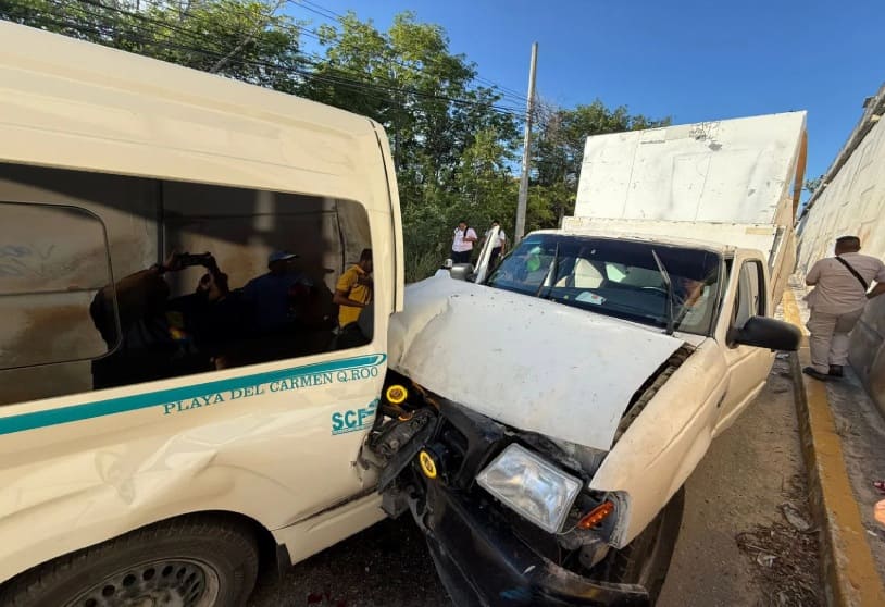 La pérdida de los frenos dijo la causa de la parte trasera de Puerto Aventuras que envió tres al hospital