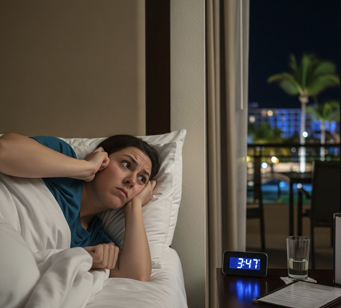 No puedo dormir Cancun Resort