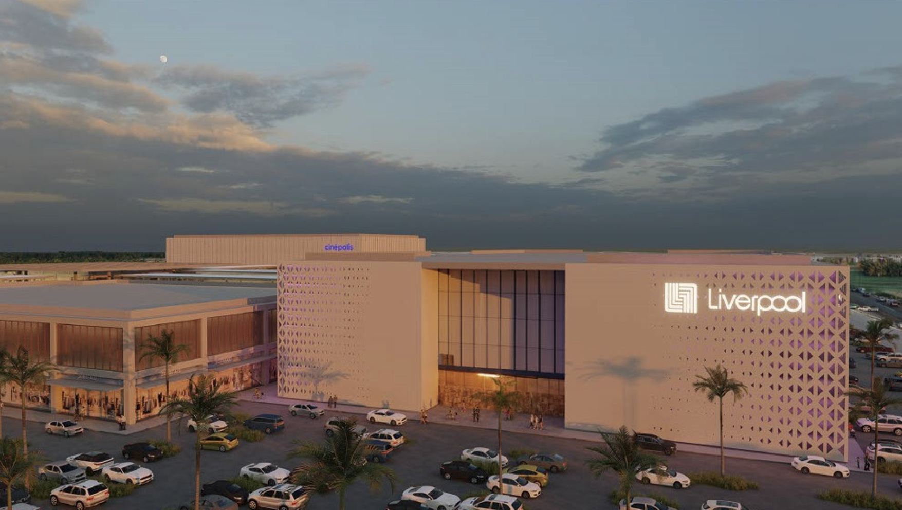 Nuevo Plaza Galerías Cancún Mall Liverpool