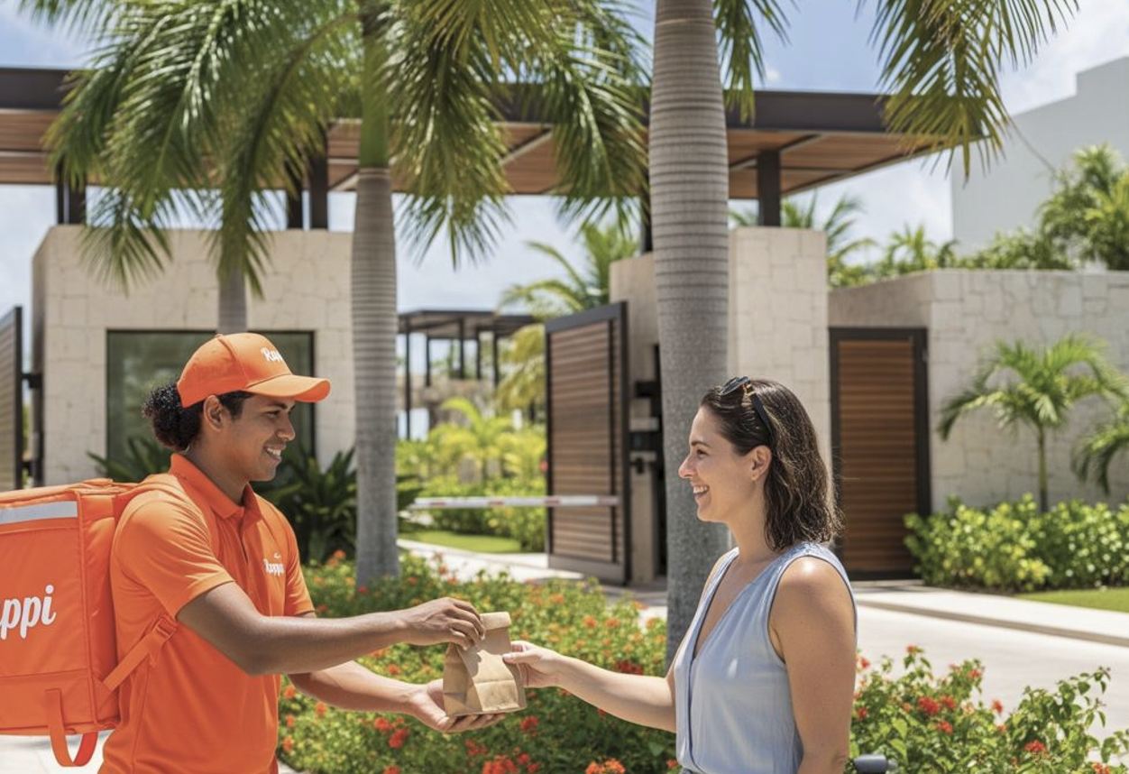 entrega rappi en el resort