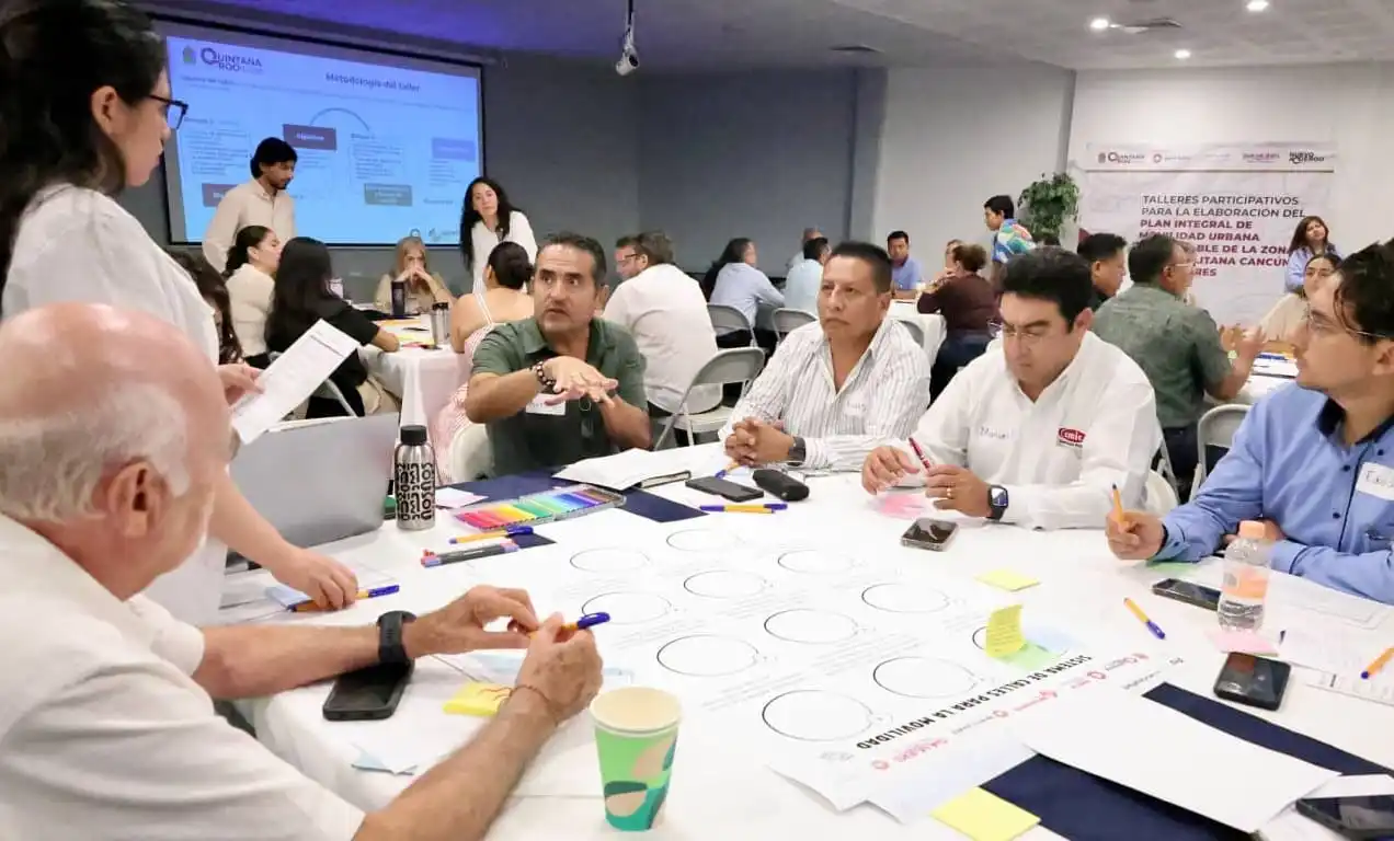 Autoridades utilizan la retroalimentación pública para moldear el nuevo plan de movilidad metropolitana Cancún-Isla Mujeres 2026-2040
