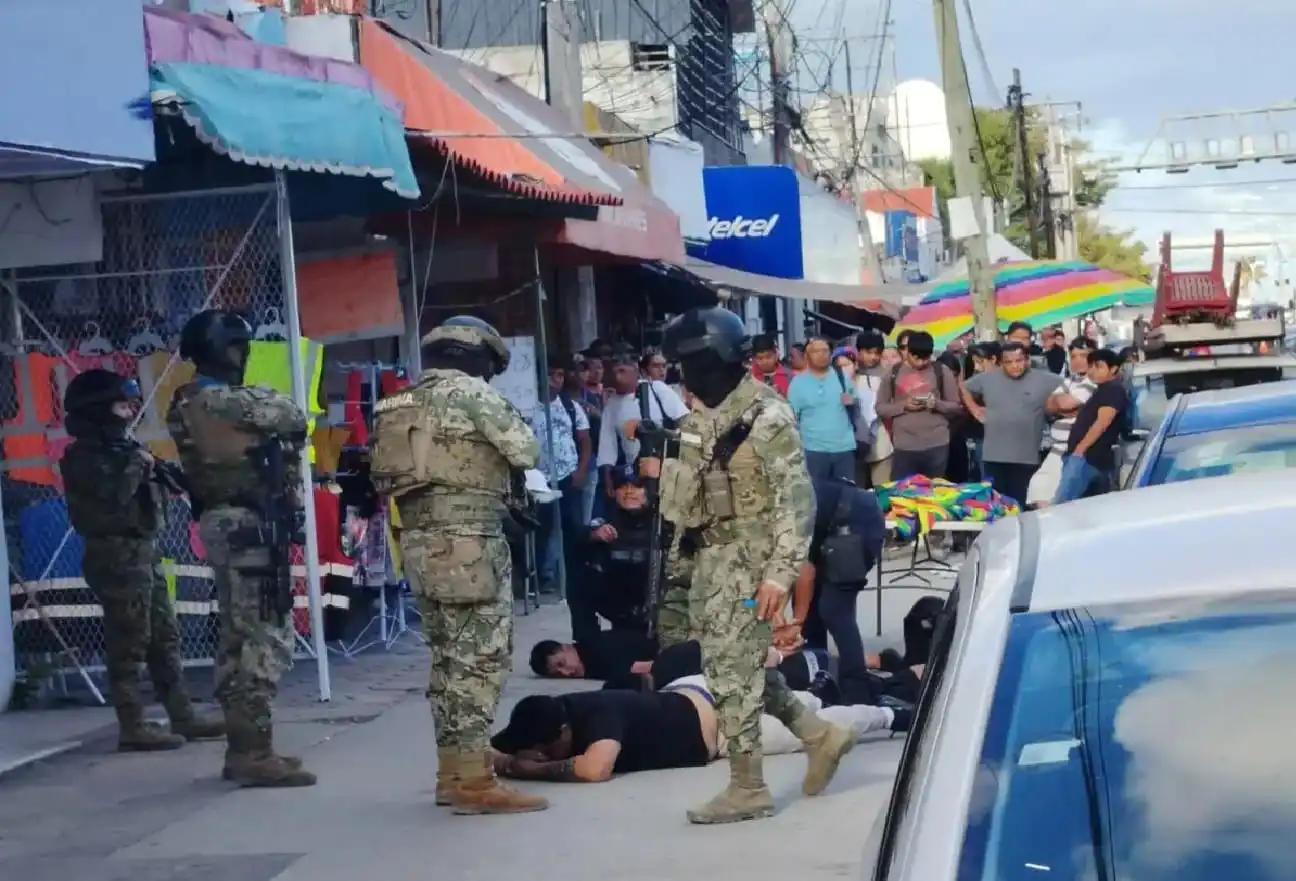 Militar responde a lo que resultó no ser un secuestro en Cancún