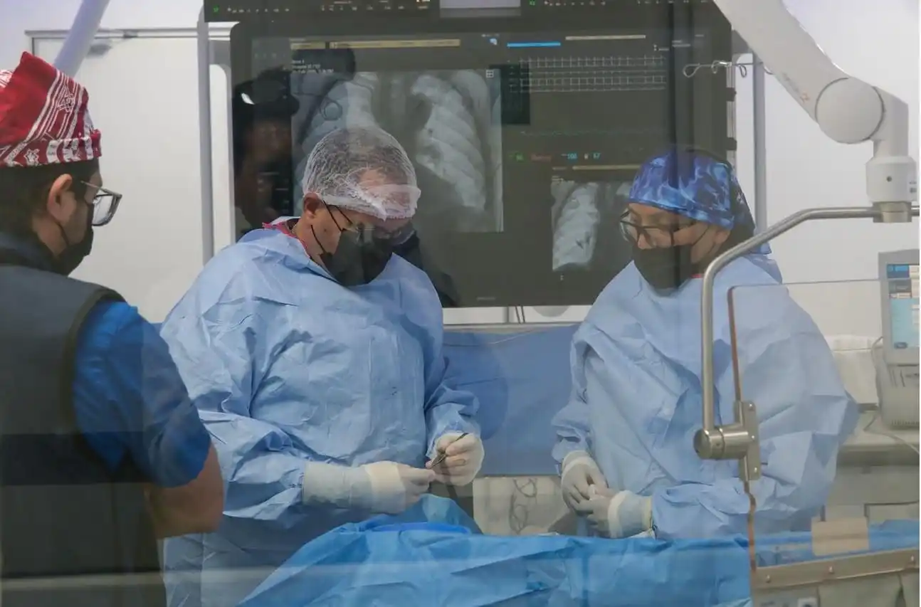 Ya operativa sala de hemodinámica en Hospital General de Chetumal