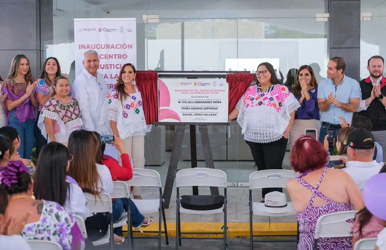 Tulum inaugura nuevo Centro de Justicia Legal para Mujeres para atención a víctimas de violencia