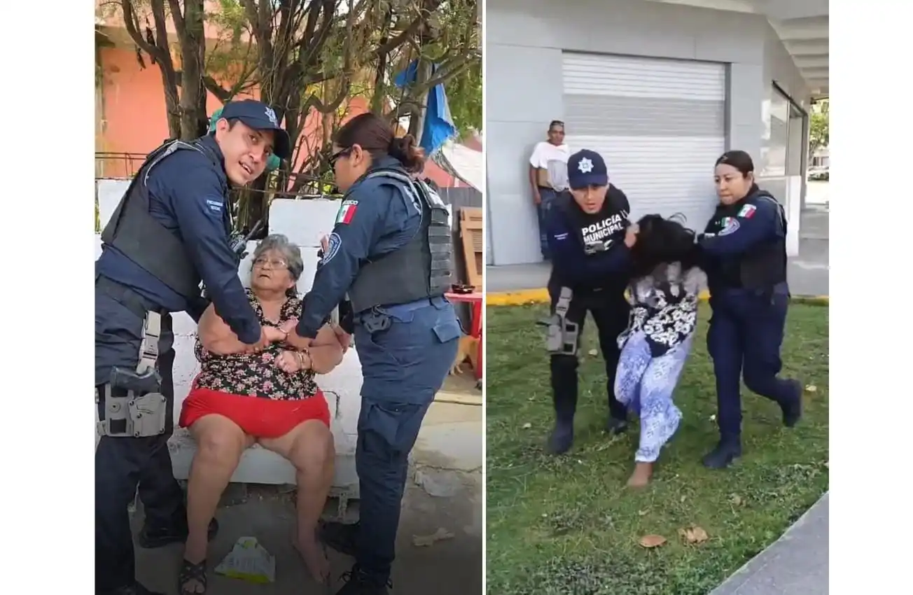 Arrestan a agentes bajo investigación por abuso durante desalojo en Cozumel