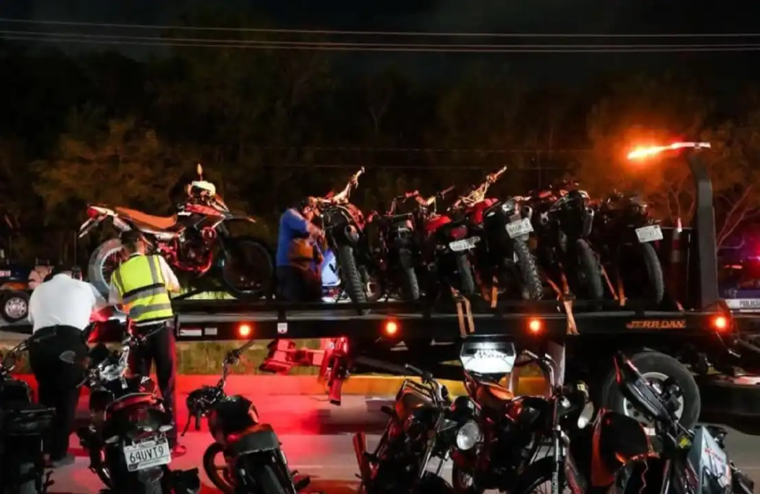 La policía de Cancún estableció una operación contra las atracciones antes de la manifestación planeada en la ciudad