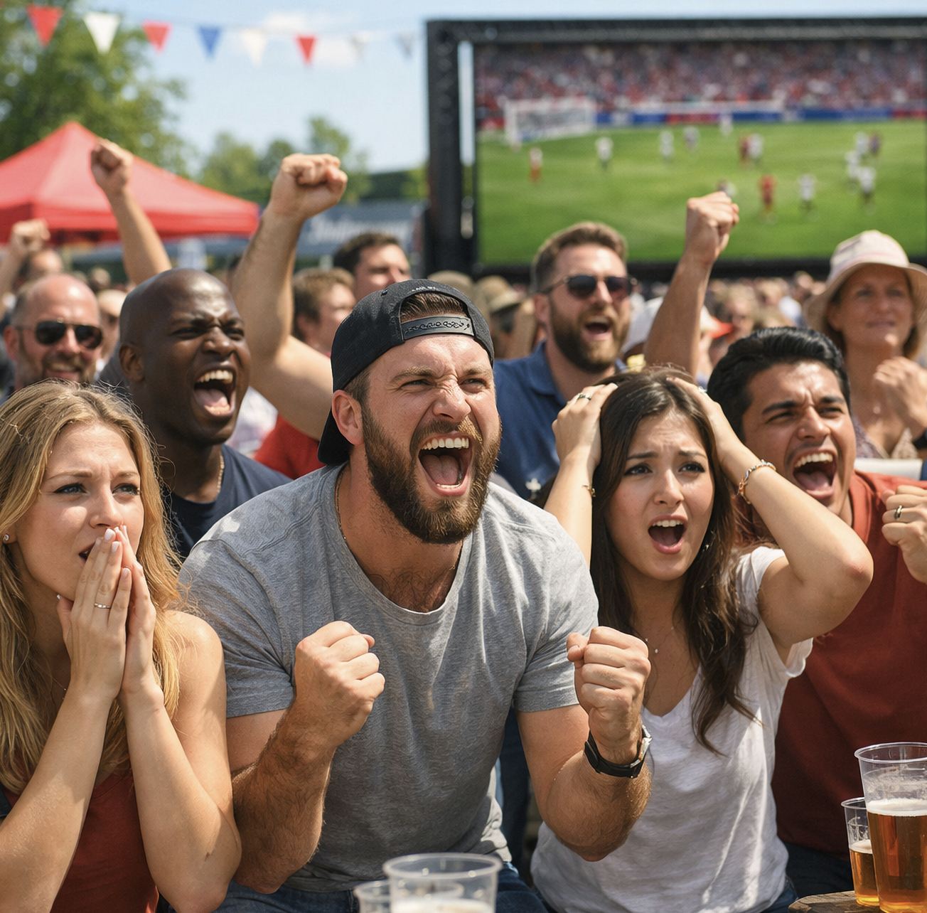 Zona de fans de la Copa del Mundo