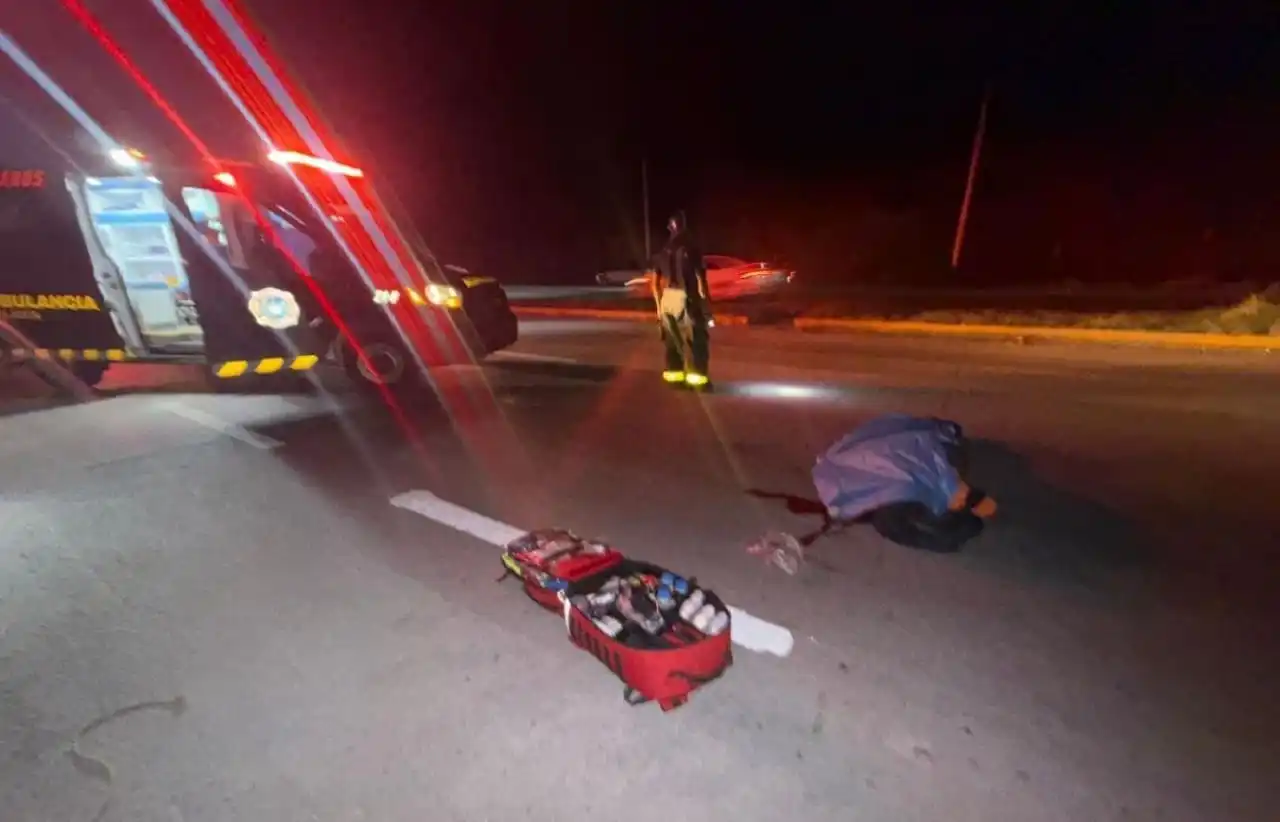 Conductor arrestado en escena que dejó un muerto en accidente en Puerto Aventuras