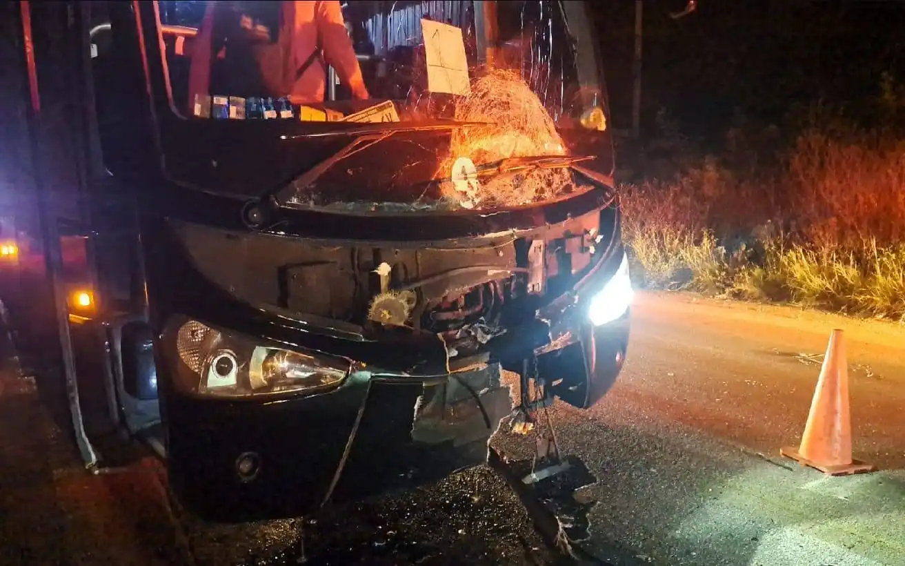 Conductor de Tulum declarado muerto al llegar por choque frontal contra autobús