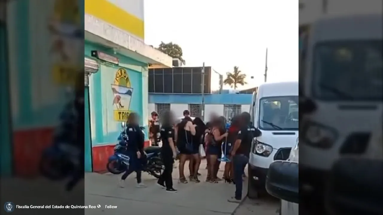 Más de 30 mujeres expulsadas de la prostitución forzada en operativo policial en Chetumal