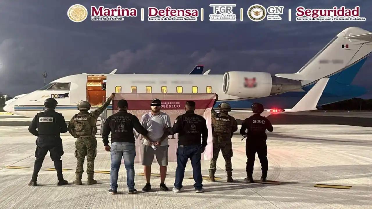 Capturan en Cancún operador logístico canadiense de organización criminal transnacional
