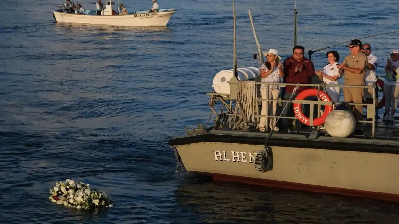 Cozumel rinde homenaje a los capitanes perdidos en el mar ya este año