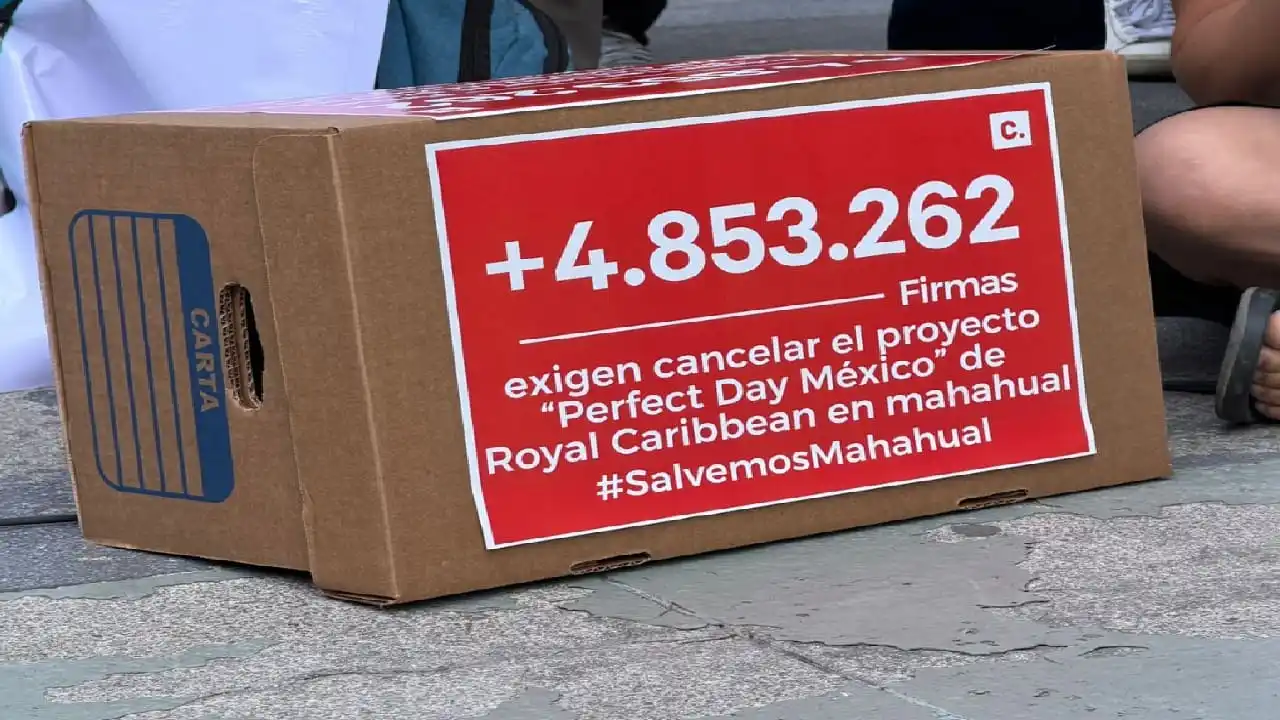 Ministerio del Ambiente emite comunicado oficial sobre rechazo al proyecto de Royal Caribbean en el Puerto de Mahahual