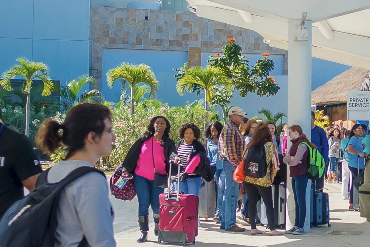 Llegadas al aeropuerto de Cancún