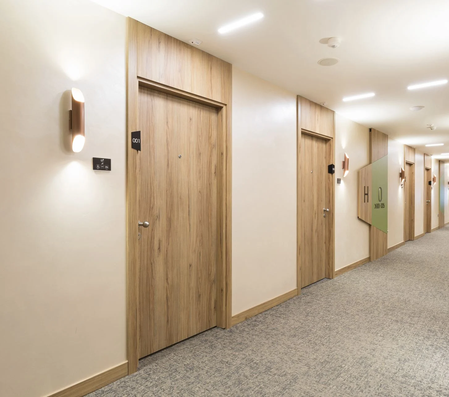 pasillo del hotel