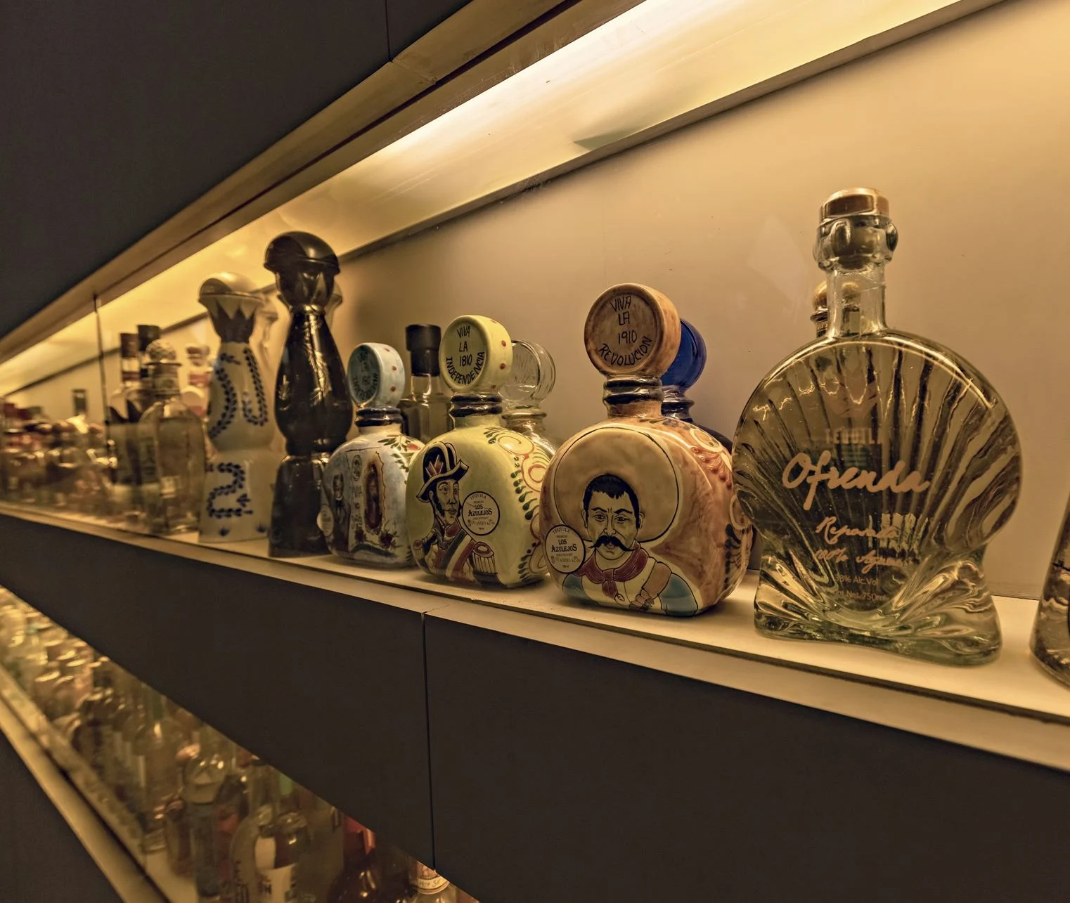 Sala de exposición de tequila