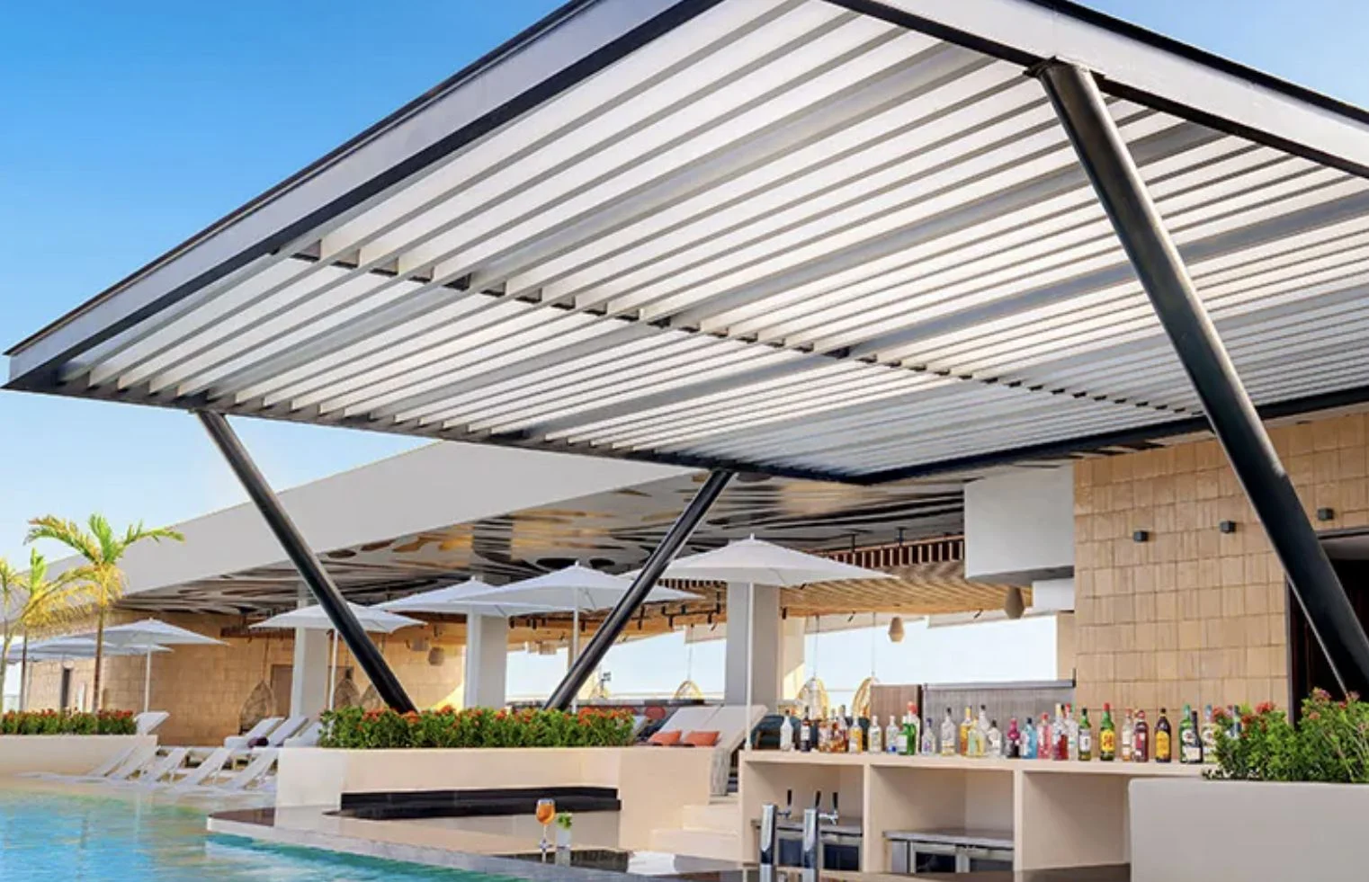 Bar piscina Mondrian