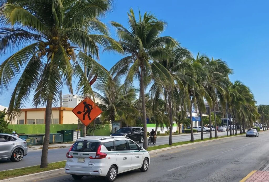 700 taxis de Cancún instalan cámaras conectadas a las autoridades para ayudar a mejorar la seguridad de los turistas