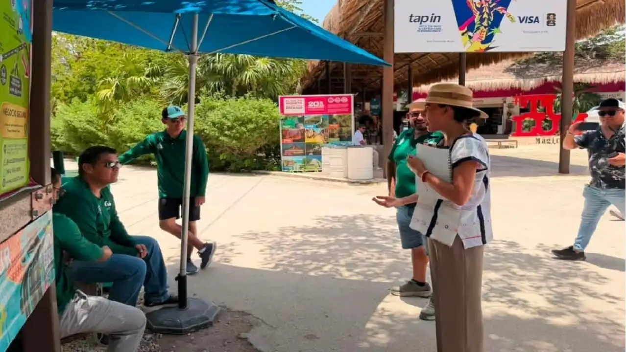 Secretario de Turismo realiza gira de avances por el Parque Jaguar de Tulum