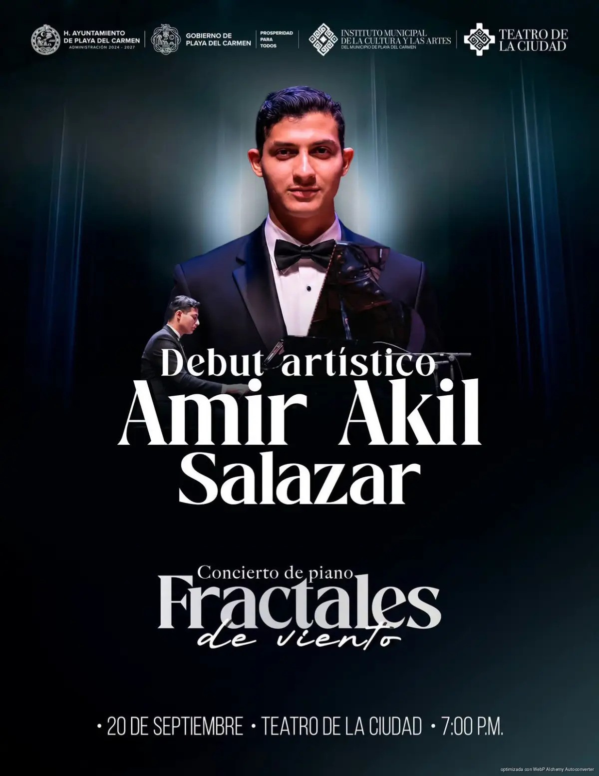 Amir Akil debuta en Playa del Carmen