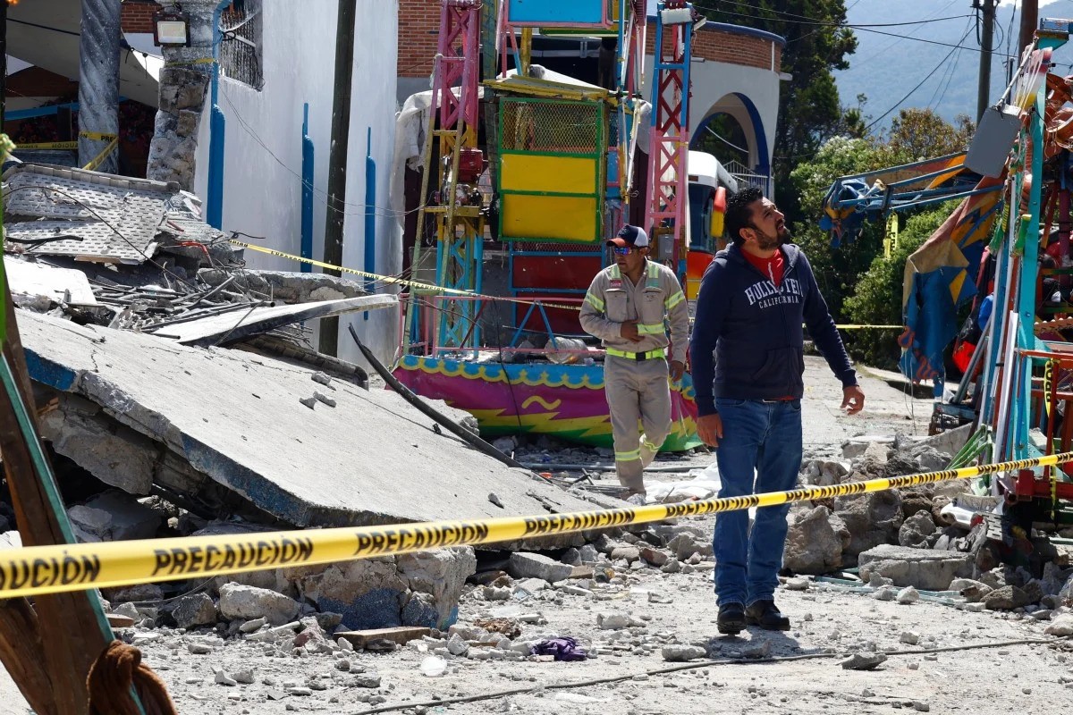 Explosión de fuegos artificiales en México