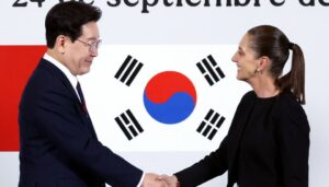 Lee Jae Myung visita México