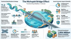 Puente Nichupté en Cancún