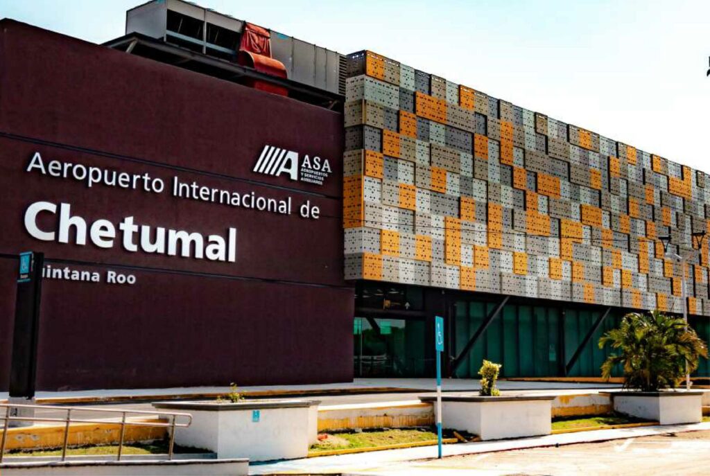 aduana del aeropuerto de Chetumal