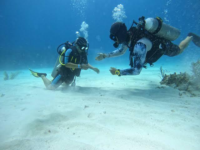 equipos de buceo en Quintana Roo