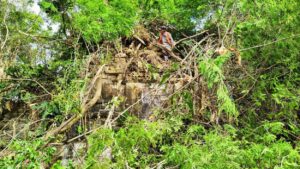 residencia de élite maya en Xpujil