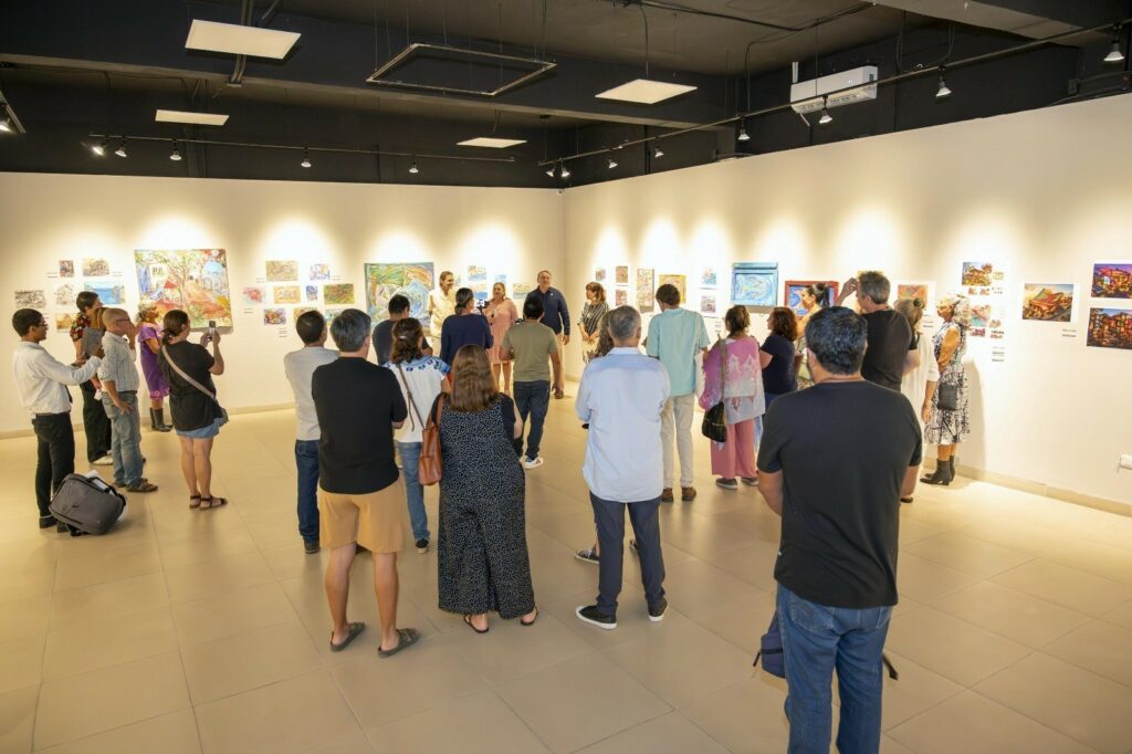 Exposición de arte y arquitectura en Cozumel