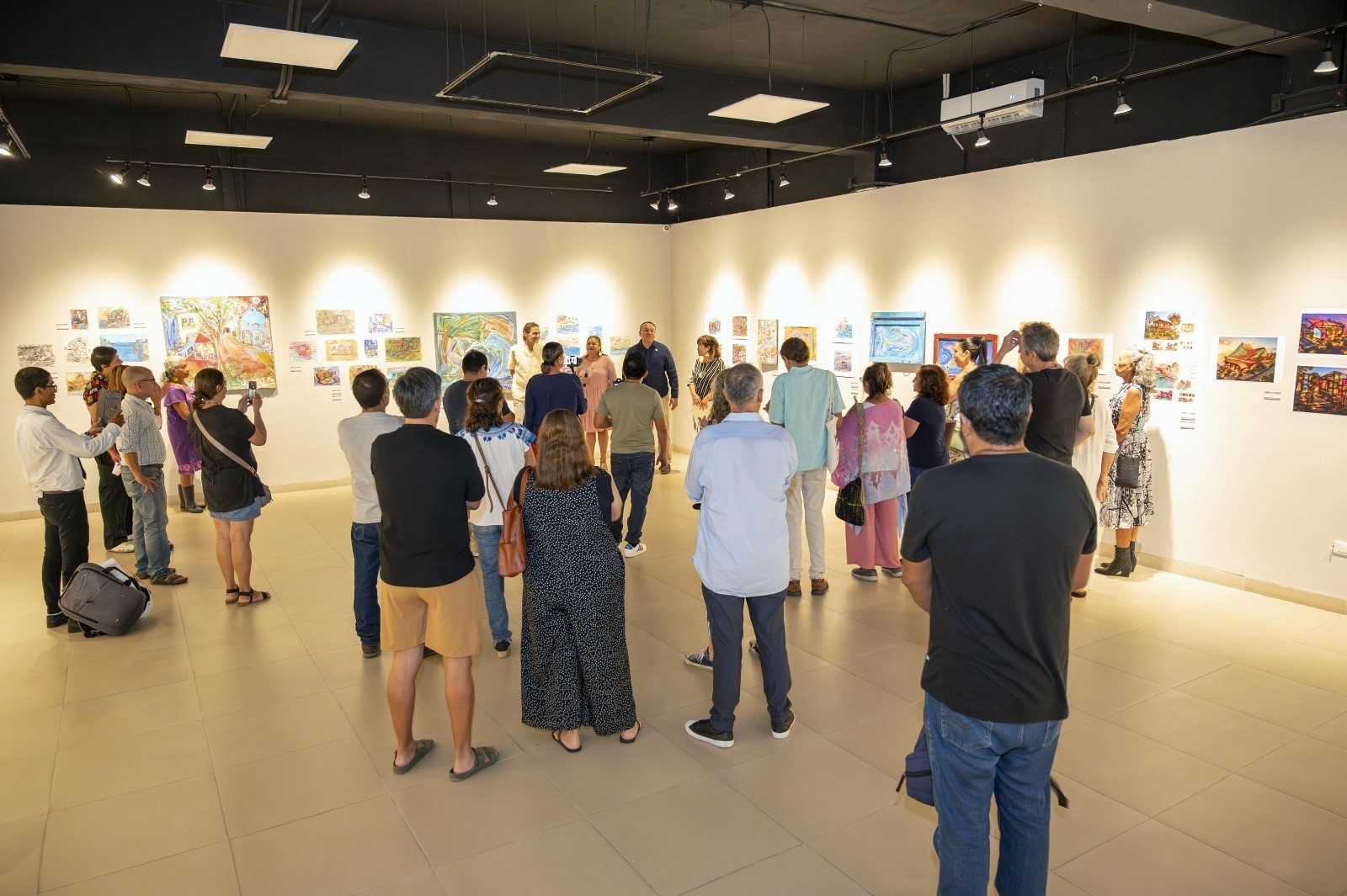Exposición de arte y arquitectura en Cozumel