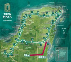 Extensión del Tren Maya a Belice