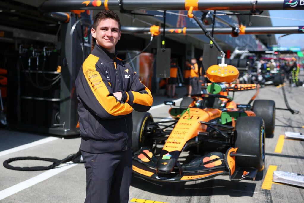 Leonardo Fornaroli en McLaren F1