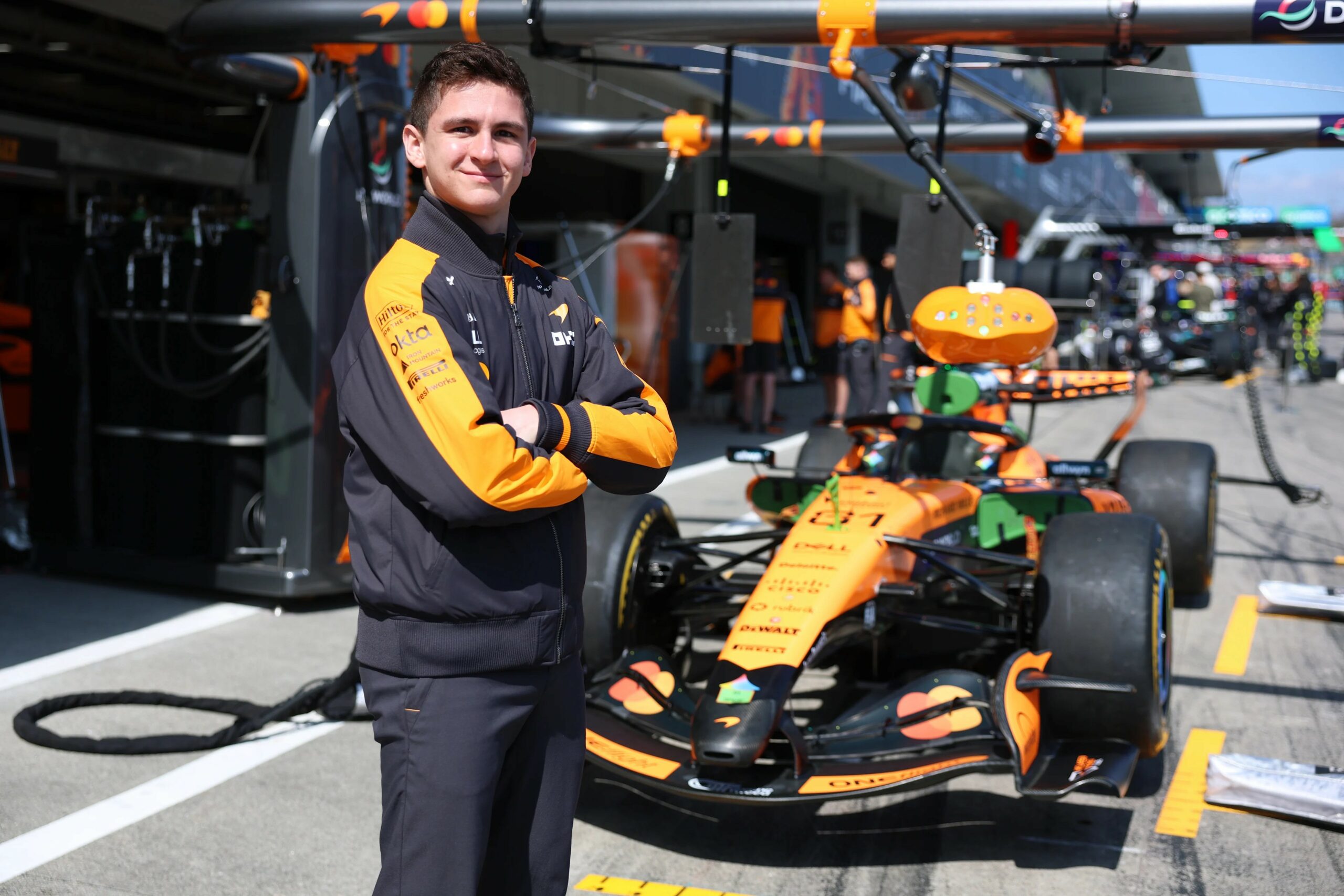 Leonardo Fornaroli en McLaren F1