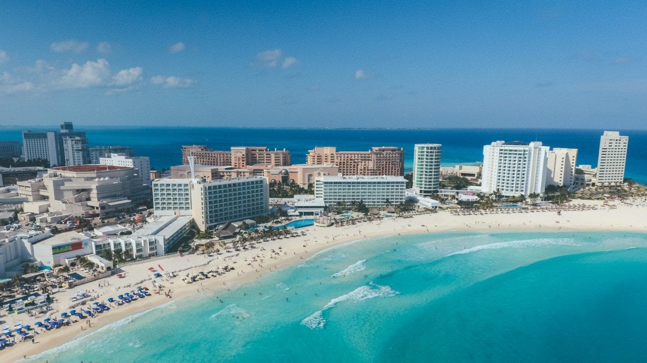 Recuperación turística de Cancún