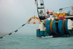 cableado submarino en Cozumel