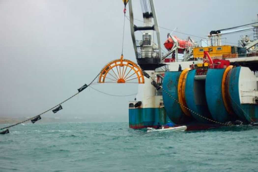 cableado submarino en Cozumel