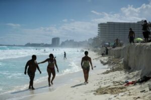 erosión costera en Quintana Roo