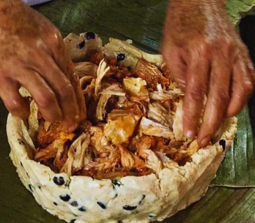 mucbipollo en Cancún