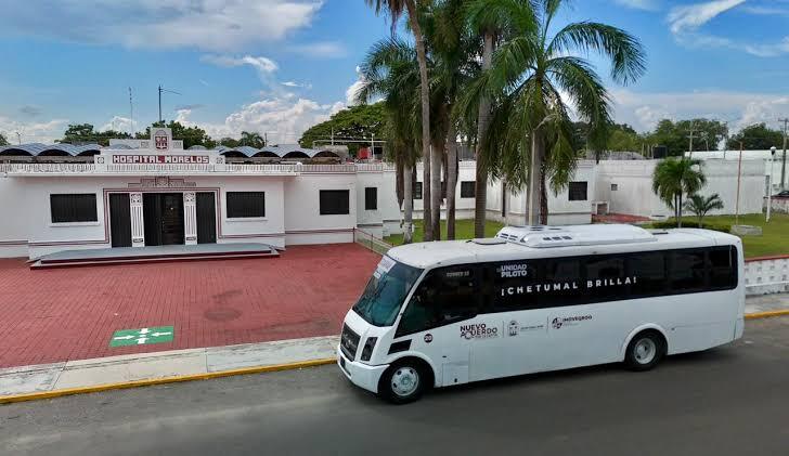 rutas de transporte público en Chetumal