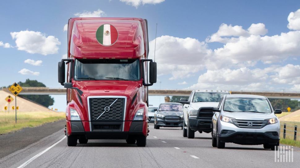 transporte de carga entre México y Estados Unidos