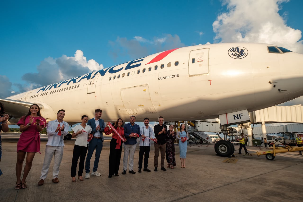 vuelos de Air France entre París y Cancún